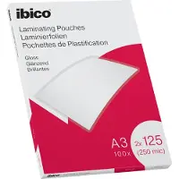 Ibico Gloss A3 125 Mic Laminierhüllen 100 Einheiten