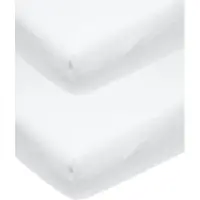 Meyco molton stretch Spannbettlaken 2-pack 70x140/150 weiss