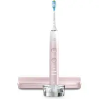 Philips Sonicare DiamondClean 9000 HX9911/84 Elektrische Schallzahnbürste – Special Edition, Erwachsener, Schallzahnbürste, Zahnfleischpflege, Whitening, Pink, Weiß, Pink, Oval