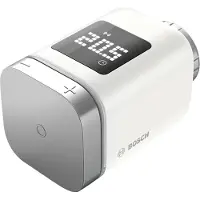 Bosch Smart Home Thermostat de radiator II [+M], Intelligenter Thermostat, Flexibler Einsatz im el System Smart Home oder in Matter Systemen mit Herstellerunabhängigkeit.