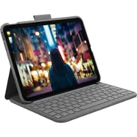 Logitech Slim Folio, QWERTY, US International, 1,8 cm, 1 mm, Apple, Slim Folio für iPad (A16) A16 Slim Folio für iPad (10. Generation) iPad (10. Generation) Slim...