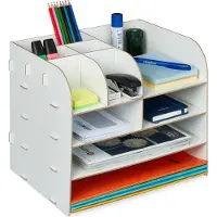 Relaxdays Schreibtisch Organizer