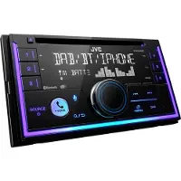 JVC KW-DB95BT, Schwarz, 2 DIN, 200 W, 7.1 Kanäle, 50 W, CD, CD-R, CD-RW