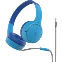 Belkin SoundForm Mini, Kabelgebunden, Anrufe/Musik/Sport/Alltag, Kopfhörer, Blau