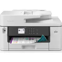 Brother Tintenstrahl-Multifunktionsdrucker MFC-J5340DWE ECO Pro , 4-in-1, Auto-Duplex/Mobildruck, USB/LAN/WLAN, bis A3, weiß
