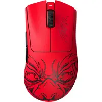 Razer DeathAdder V3 Pro Faker Edition, Rechts, Optisch, RF Wireless + USB Type-C, 30000 DPI, Rot