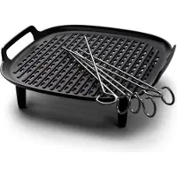 Philips Airfryer Grillkit XXL, 6 Spieße, Antihaftbeschichtung (HD9959/00)