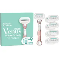 Venus Gillette Deluxe Smooth Sensitive + 9 Ersatzklingen