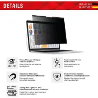 Displex Privacy Safe magnetische Bildschirmschutz für universelle Laptops mit 15,6 Zoll (16:9) Bildschirm