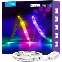 Govee H618A, Intelligenter Leuchtstreifen, Wi-Fi/Bluetooth, Weiß, LED, Multi, 16000000 Farben