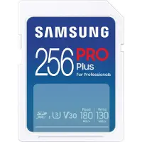 Samsung PRO Plus MB-SD256S, 256 GB, SDXC, Klasse 10, UHS-I, 180 MB/s, 130 MB/s