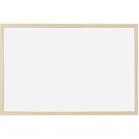 MAGNETOPLAN Whiteboard mit Holzrahmen