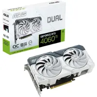 Asus 90YV0J42-M0NA00 Dual -RTX4060TI-O8G-WHITE NVIDIA GeForce RTX 4060 Ti 8 GB GDDR6