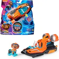 Ryhmä Hau Paw Patrol Mighty Kinofilm - Basis Fahrzeug von Zuma mit Welpenfigur, Spielfahrzeug