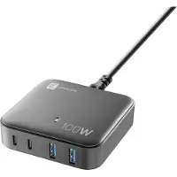 Cellularline MULTIPOWER MAGNUS 100W, Drinnen, AC, Schwarz
