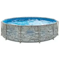 Mountfield Swing Stone Aufstellpool, Ø 366 x 91 cm, ohne Filterpumpe