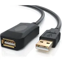 CSL USB 2.0 Repeaterkabel - Verstärker - Verlängerungskabel - Repeater Kabel mit Signalverstärkung