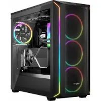 Be quiet! Shadow Base 800 FX Black, Midi Tower, PC, Schwarz, ATX, EATX, micro ATX, Mini-ITX, Acrylnitril-Butadien-Styrol (ABS), Stahl, Gehärtetes Glas, Gaming