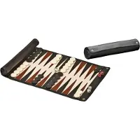 Philos Backgammon rollbares Spielfeld - Kunstleder (1713) (+)