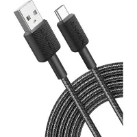 Anker 322, 1,8 m, USB A, USB C, 0,48 Gbit/s, Schwarz