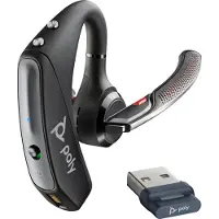 HP Inc. Poly Voyager 5200 - Voyager 5200 series - Headset - im Ohr - über dem Ohr angebracht - Bluetooth - kabellos - A