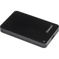 Intenso Memory Case Festplatte - 2,5" Extern - 500 GB - Schwarz - USB 3.0 - 5400U/Min