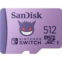 SanDisk Pokémon Gengar 512 Gb Sd-karte