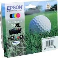 Epson Tintenpatronen T3476 schwarz/cyan/gelb/magenta Packung mit 7 Stück