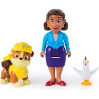 Ryhmä Hau PAW Patrol Hero Pups – Actionfigurenset mit Rubble Hundefigur, Bürgermeisterin Gutherz Figur und Henrietta Hühner Figur, 3 Jahr(e), Paw Patrol, Mehrfarbig