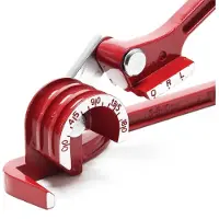 Wiltec 3-in-1 Rohrbiegezange Biegezange Rohrbieger Handbiegegerät Handrohrbieger