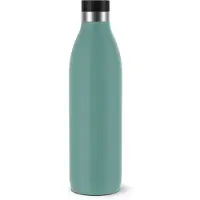 EMSA Isolierflasche "Trinkflasche Bludrop", (1 tlg.), 1 Liter, auslaufsicher, 360-rundum-Trinköffnung, 40 h kalt, 20 h warm