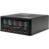 EXSYS GmbH Multiport High Power Ladestation 160W, schwarz (EX-1106)