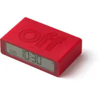 Lexon LR158R4 Digitalwecker Flip Mini Rot