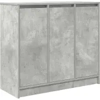 vidaXL Sideboard Betongrau 85x34x76 cm Holzwerkstoff