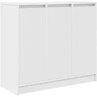 vidaXL Sideboard Weiß 85x34x76 cm Holzwerkstoff