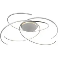 ESCALE Space 100 LED-Deckenleuchte-Aluminium geschliffen-mit LED (2700K)