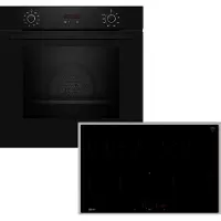 NEFF BX48PIB0, Zonen-Induktionskochfeld, 4 Zone(n), Glaskeramik, Schwarz, Berührung, 80,2 cm