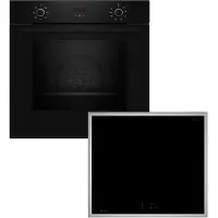 NEFF BX36IB0, Zonen-Induktionskochfeld, 4 Zone(n), Glaskeramik, Schwarz, Berührung, 58,3 cm