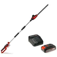 Einhell Akku-Heckenschere "mit Teleskopstab GC-HH 18/45 Li T", rot, Gartenscheren-Maschinen, Akku-Heckenschere, inkl. PXC-Starter-Kit 18V 2,5Ah