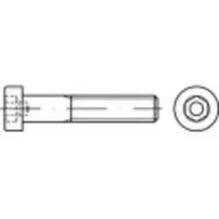 Toolcraft 1067396 Zylinderschrauben M10 100 mm Innensechskant DIN 6912 Edelstahl A2 50 St.