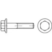 Toolcraft 139620 Sechskantschrauben mit Flansch M10 40 mm Außensechskant DIN 6921 Stahl 100 St.
