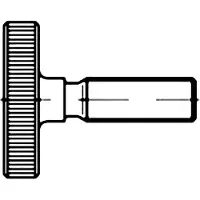 Toolcraft 1061601 Rändelschrauben M6 35 mm DIN 653 Edelstahl 10 St.