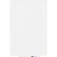 Rocada Whiteboard SKIN PRO, rahmenlos, modular, Hoch-/Querformat, magnethaftend, Ablageschale, B 1000 x H 1500 mm, beschichteter Stahl, signalweiß RAL 9003