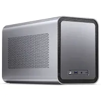 Jonsbo N1, Mini Tower, PC, Grau, ITX, Aluminium, Stahl, Heimbüro
