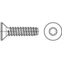 Toolcraft 149906 Senkblechschrauben 6.3 mm 50 mm T-Profil Stahl galvanisch verzinkt 250 St.