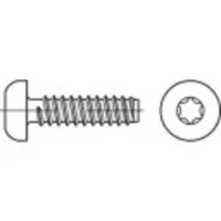 Toolcraft 1069344 Linsenblechschrauben 3.5 mm 13 mm T-Profil Edelstahl A2 1000 St.