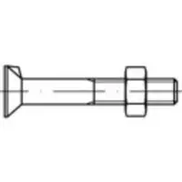 Toolcraft Senkschrauben mit Nase M20 110