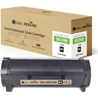 G&G Toner ersetzt Lexmark 56F2H00 Kompatibel Schwarz 15000 Seiten Reborn remanu