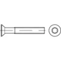 Toolcraft 1066061 Senkschrauben M2 6 mm T-Profil DIN 965 Edelstahl A2 2000 St.