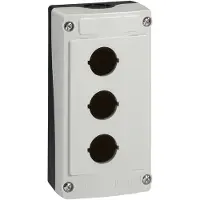 Baco BALBX0300 Tomt hus 3 installationspunkter (L x B x H) 140 x 74 x 47.9 mm Grå, Sort 1 stk